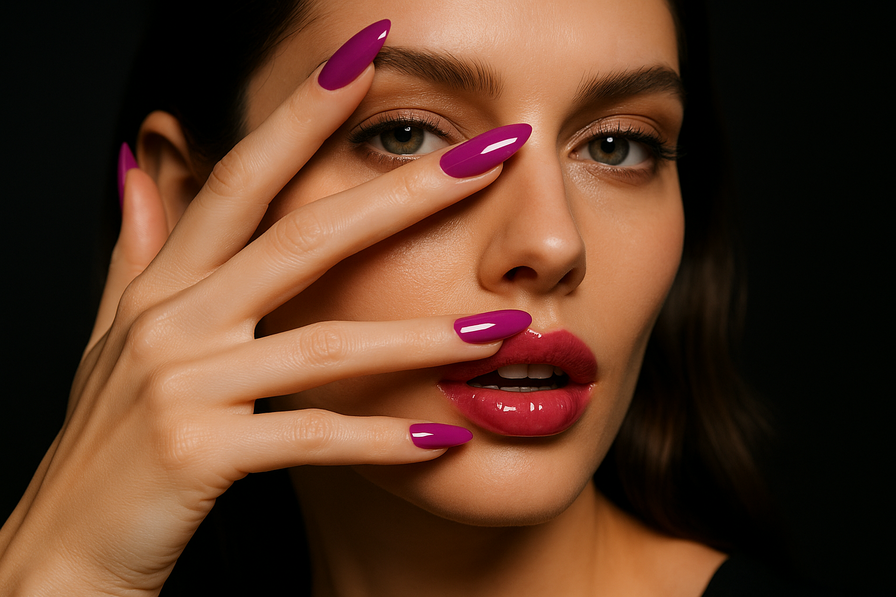 הכנה להנחת לק ג'ל על ציפורן שבורה